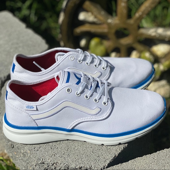 Vans Shoes - New Vans (Unisex) ISO 2 (1996) True White/Blue